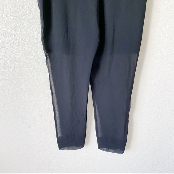 Vince black sheer pants size 10 - Picture 4 of 13